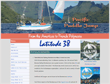Tablet Screenshot of pacificpuddlejump.com